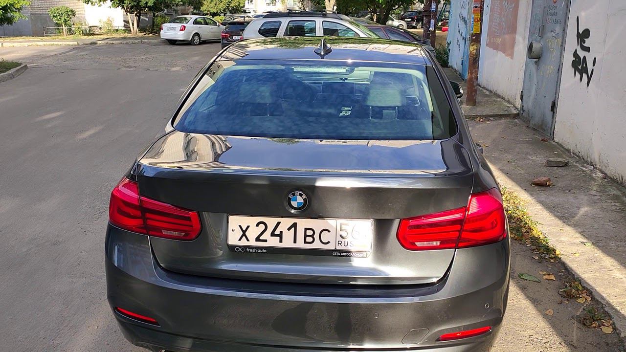 Установили электропривод багажника на BMW 3 F30 2018 Года смотреть онлайн