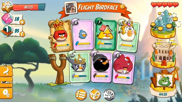 angry birds 2 opening 25 treasure boxes смотреть онлайн