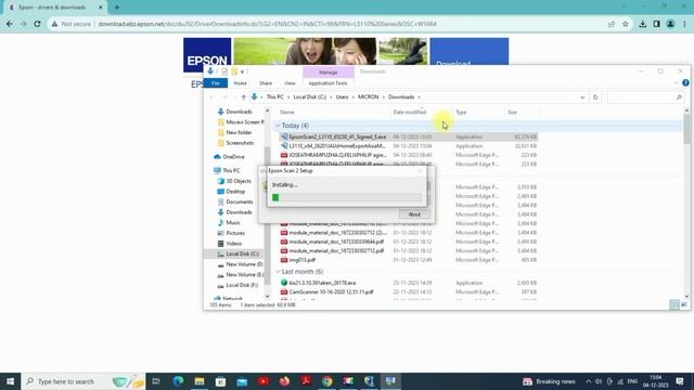 How to install Epson L3110 printer and scanner смотреть онлайн