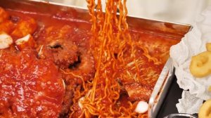 асмр с острой едой, асмр с крабом