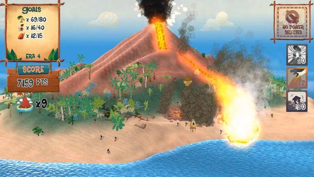 Устрой свое извержение вулкана ! ( Eruption ) смотреть онлайн