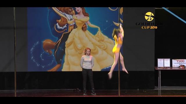 Лытка Ксения / Pole Art: Дети 9-11 лет дебют / Golden Air Cup 2019 / смотреть онлайн
