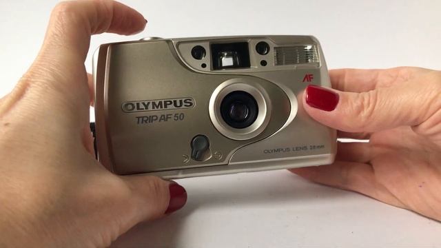 35mm film camera Olympus TRIP AF 50 смотреть онлайн