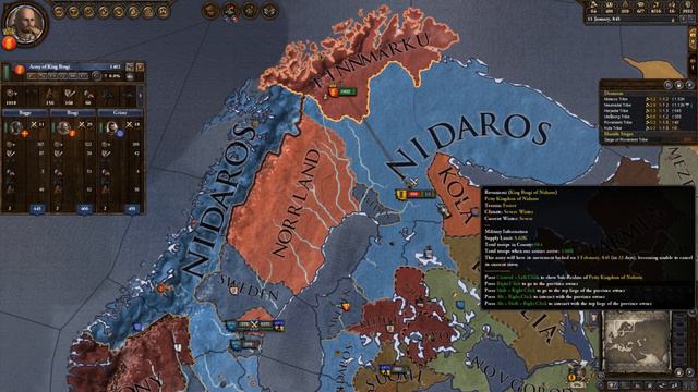 Finnmarkable Developments. Crusader Kings 2 Holy Fury Roleplay LORDS OF THE FJORDS Gameplay PC #36 смотреть онлайн