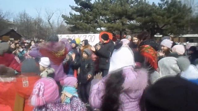 Прощёное Воскресенье в Запорожье 26.02.2017 ЧАСТЬ 2 Игры для детей, мастер-классы, ярмарка. смотреть онлайн