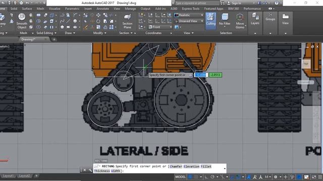 AutoCAD 3D Drawing - Wall-E Robot Modeling Practice - QasimCAD смотреть онлайн