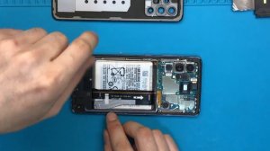Разборка Samsung Galaxy A52 / Замена аккумулятора SM-A525