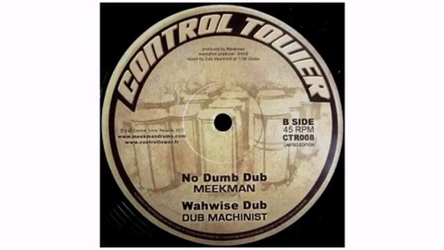 Meekman / Fitta Warri - Drum Sound - 12" - Control Tower Records смотреть онлайн