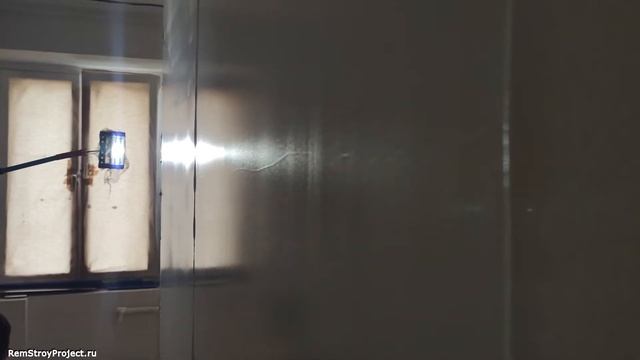 Шпаклёвка сталинской квартиры под обои - весна 2021 - Дмитровский проезд 8 смотреть онлайн