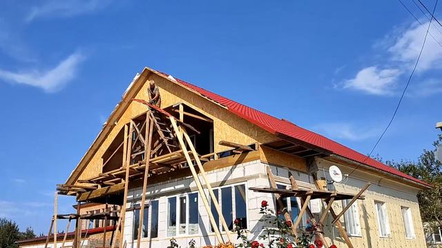 35.Наша веранда. Стройка закончена. смотреть онлайн