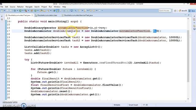 DoubleAccumulator some more APIs in java 8 смотреть онлайн