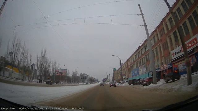 Луганск, ул. Оборонная, газеты ЛУГАНСКАЯ ПРАВДА, стадион АВАНГАРД, 2022.01.25 смотреть онлайн