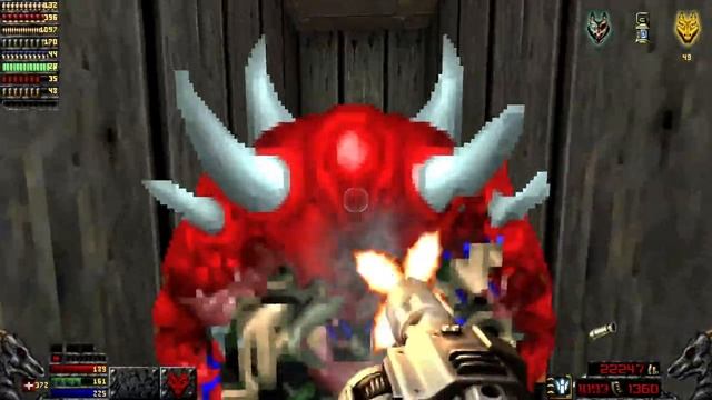 Clandestine Castle Crashing #1 [Doom 2 wad /w Guncaster mod] смотреть онлайн