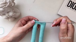 Незаметный переход цвета при вязании амигуруми