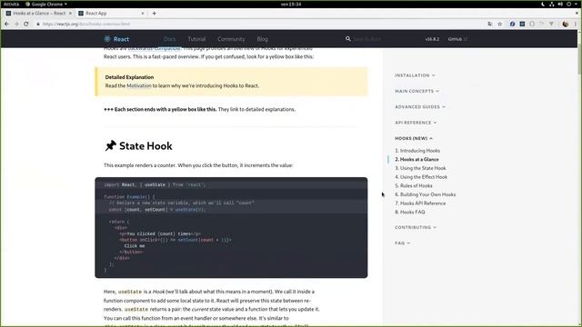 React Hooks Tutorial featuring useState e useEffect (Italiano) смотреть онлайн