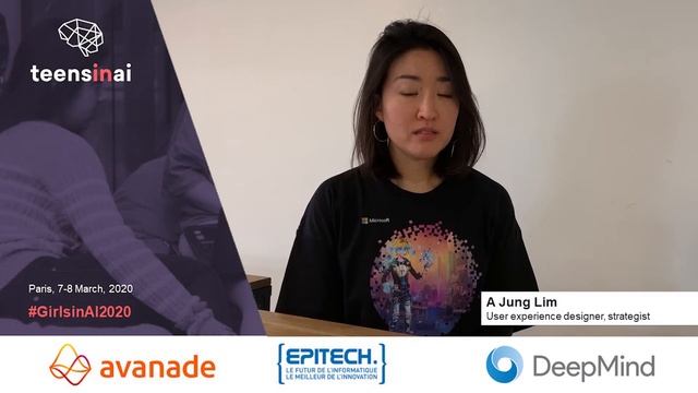 #GirlsInAI2020Paris A Jung Lim | Teens In AI смотреть онлайн