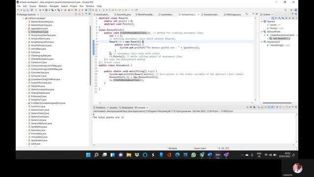 Anonymous Classes in Java смотреть онлайн
