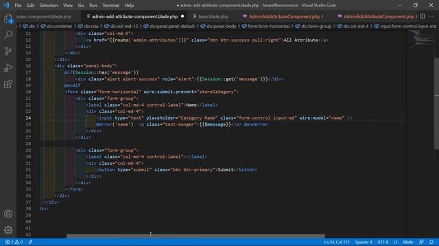 Laravel 8 E-Commerce - Create Product Attributes смотреть онлайн