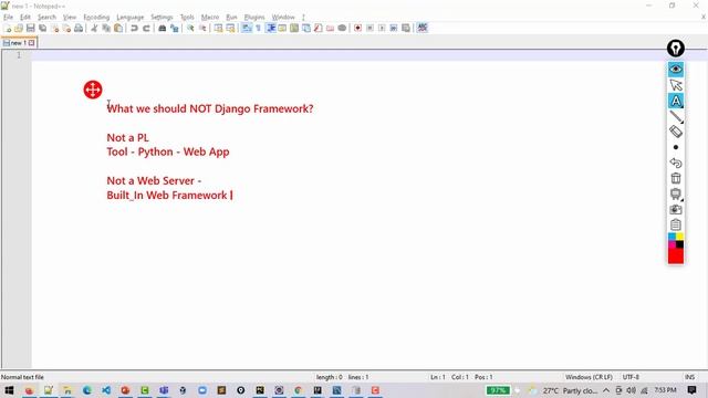 Django Framework Introduction - Web Framework For Developing Python Based Web Application смотреть онлайн