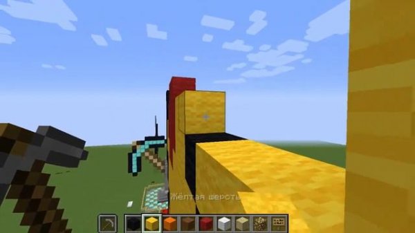 PIXEL ART/Пиксель Арт Mincraft #6 Постройка Пикачу/Pikachu