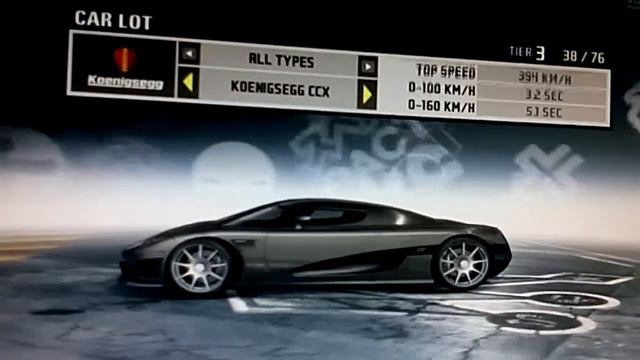 Need for speed pro street all cars смотреть онлайн