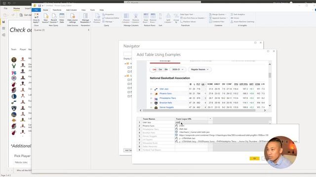 Get Data from Web by example Feature in Power BI смотреть онлайн
