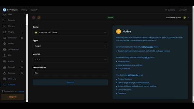 ОБЗОР 2 БЕСПЛАТНЫХ ХОСТИНГ МАЙНКРАФТ! #host смотреть онлайн