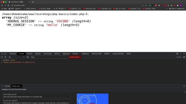 [PHP 7.4 basics in Arabic #26] - Everything about cookies смотреть онлайн