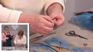 Шерстяная акварель по сухому. Марина Храпова