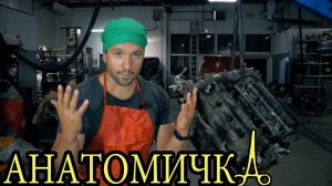 Анатомичка  Вскрытие мертвеца NISSAN TEANA VQ35DE