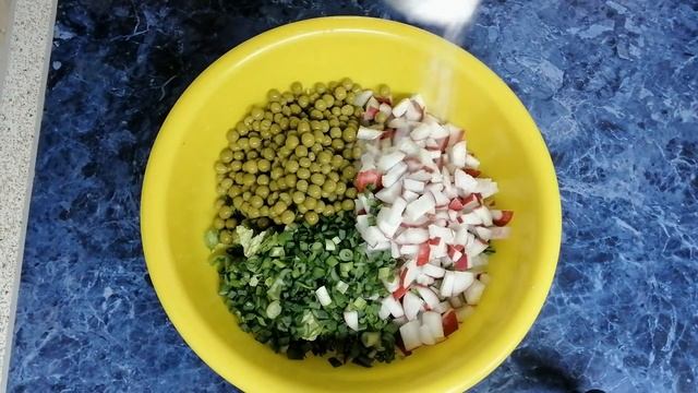 Салат с редиской смотреть онлайн