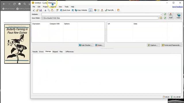 Using Cyrotek WebCopy