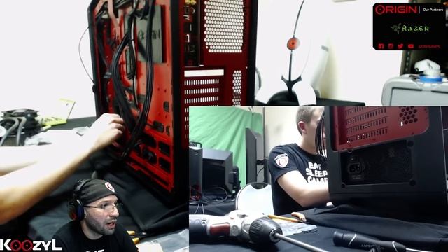 ORIGIN PC LIVE Build for Linus Tech Tips смотреть онлайн