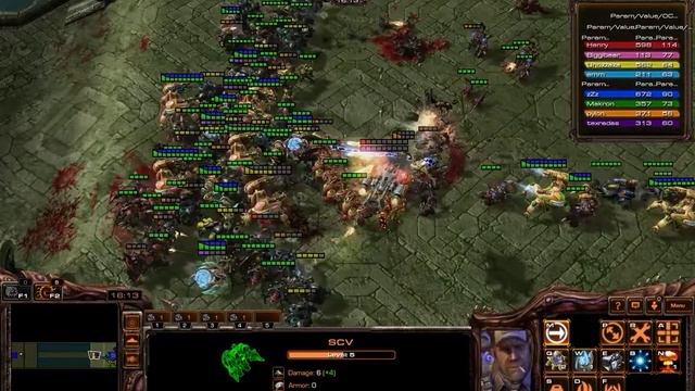 4 vs 4, GG WP! - Nexus Wars, Zombicastrophe - StarCraft II смотреть онлайн