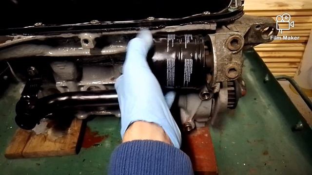 Fiat Siena 1.2 8v remont silnika #03 pompa wody + koło zamachowe смотреть онлайн