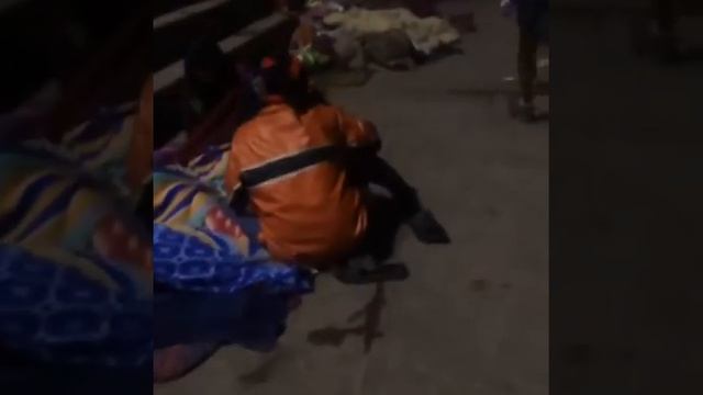 Uttar-Pradesh, Varanasi (Уттар-Прадеш, Варанаси). Жизнь бездомных в Варанаси. смотреть онлайн
