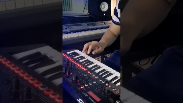 Take on Me - Aha Synth Solo Cover смотреть онлайн