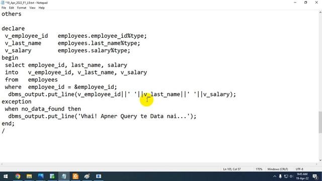 Handling Exceptions of PLSQL in Oracle Database (Basic Part-1) смотреть онлайн