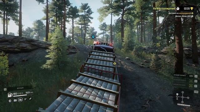 SnowRunner.Россия.Таймыр.Зимнегорск.На месторождение смотреть онлайн