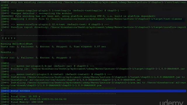 7. Creating and running your your first maven project смотреть онлайн