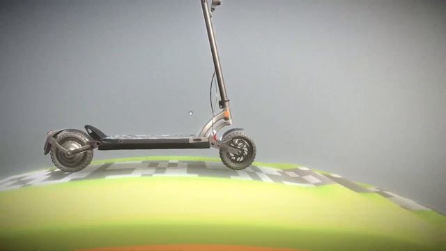 Rigged Offroad E Scooter Test-Drive on Sketchfab смотреть онлайн