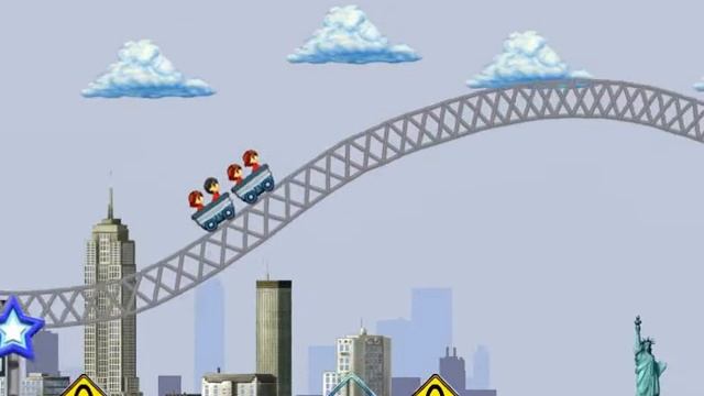 Rollercoaster Rush - Flash Game - Casual Gameplay смотреть онлайн