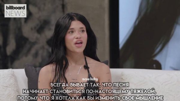 интервью billboards news с Нессой Барретт // перевод