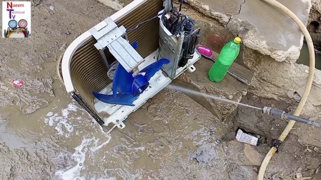 invertor split ac master service|invertac ac outdoor unit master service with safety tips Urdu/hind смотреть онлайн