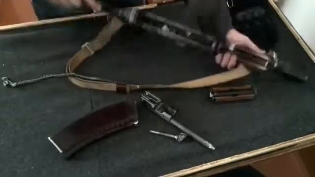 АК-74 укороченный, модифицированный. неполная разборка, сборка смотреть онлайн