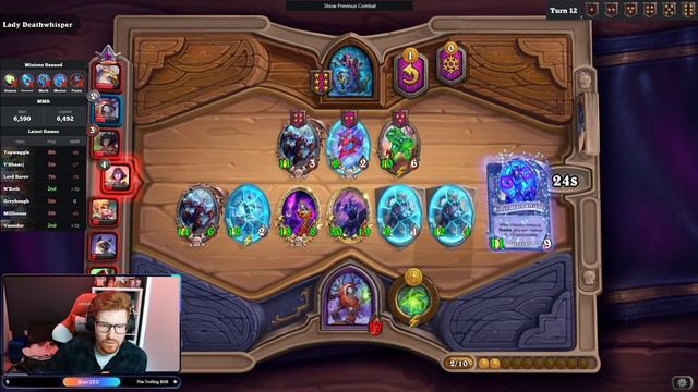 Greybough Abuses Undead | Hearthstone Battlegrounds смотреть онлайн