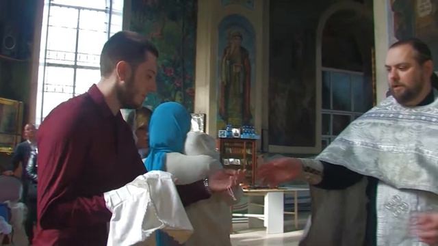 Таинство крещения Стефаниды смотреть онлайн