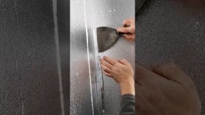 Алюминиевый скотч (как наклеить на внутренний угол).