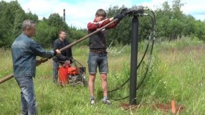 Сваекрут гидравлический 8408 Hm .Бензо-масло станция.