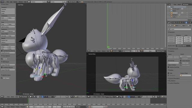 How to Animate Pokemon using Blender 3D (Further Tips and Tricks) [2.79 and Below] смотреть онлайн